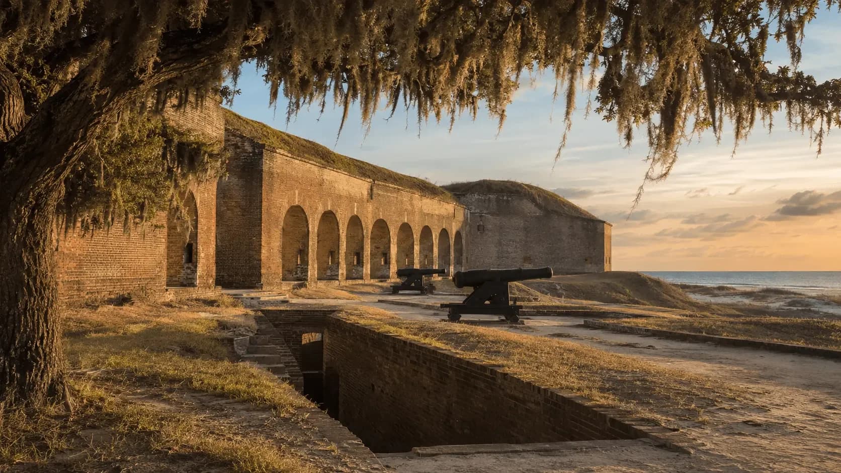 Featured view of Fort Clinch State Park in Fernandina Beach, Florida