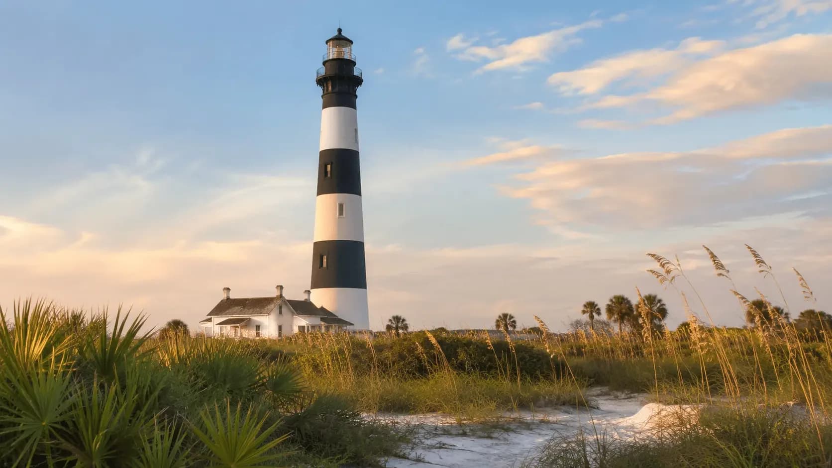Featured view of Cape Canaveral Lighthouse in Cape Canaveral, Florida