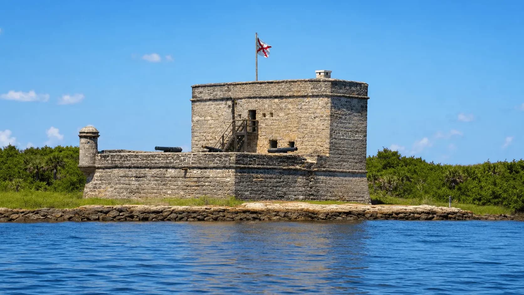 Featured view of Fort Matanzas National Monument in St. Augustine, Florida