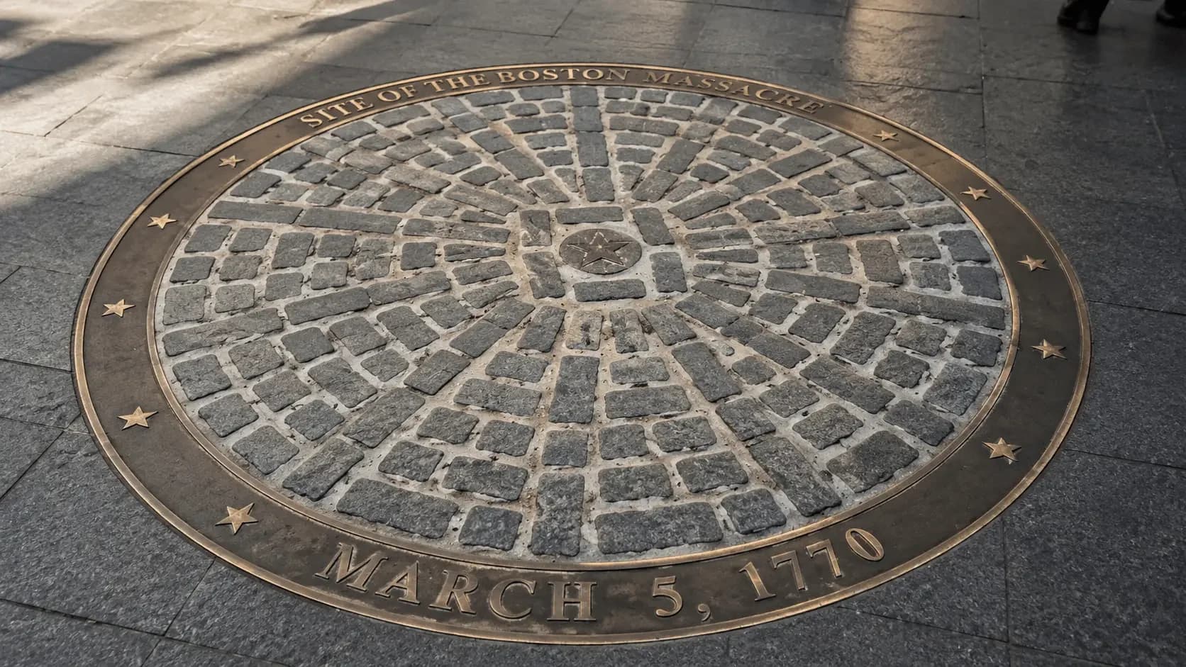 Featured view of Boston Massacre Site in Boston, Massachusetts