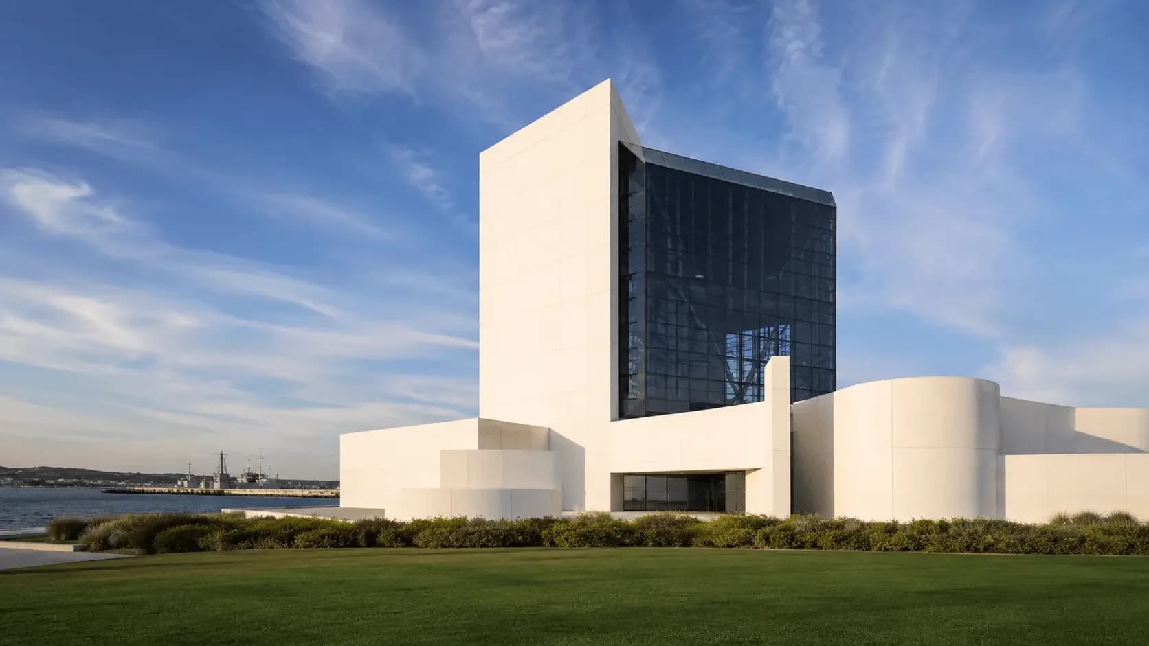 Featured view of John F. Kennedy Presidential Library and Museum in Boston, Massachusetts