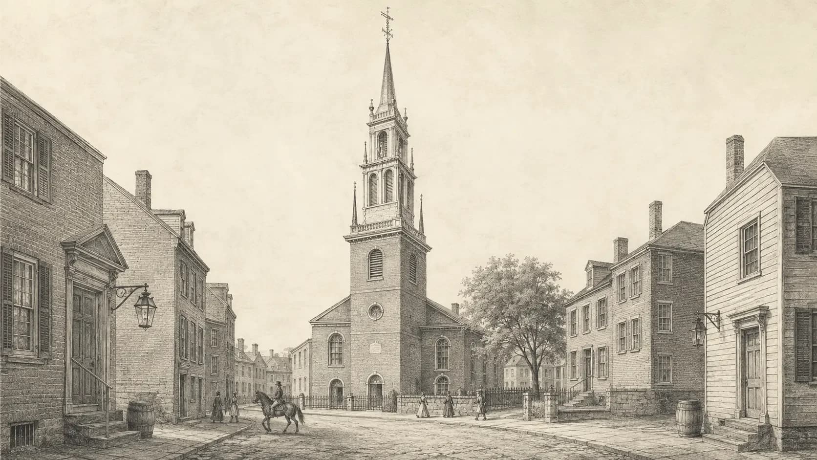 Featured view of Old North Church & Historic Site in Boston, Massachusetts
