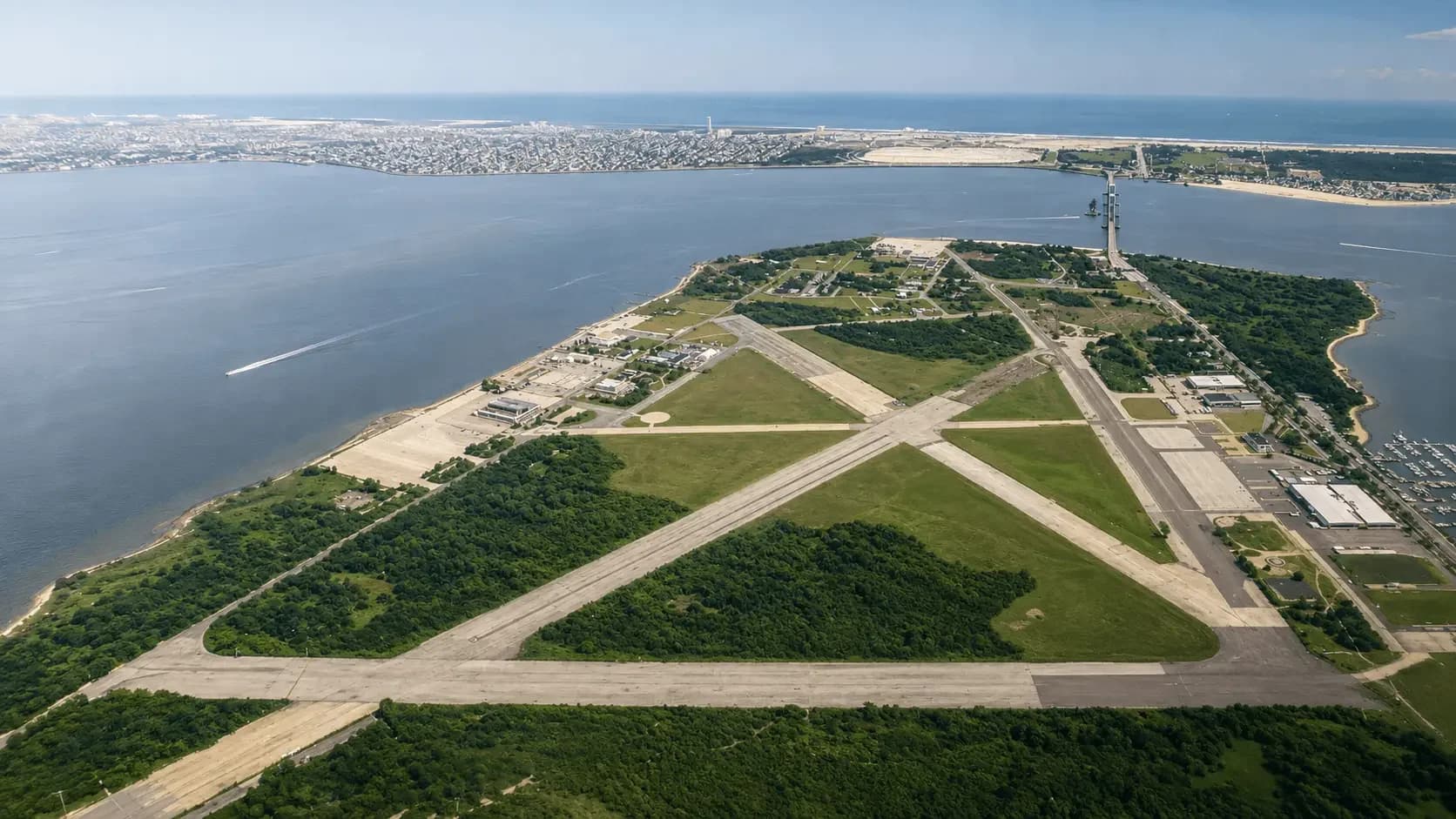 Featured view of Floyd Bennett Field in Brooklyn, New York