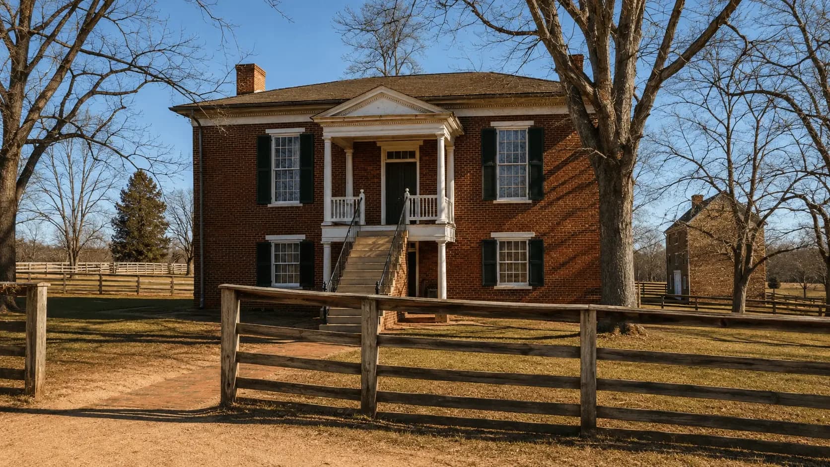 Featured view of Appomattox Court House National Historical Park in Appomattox, Virginia